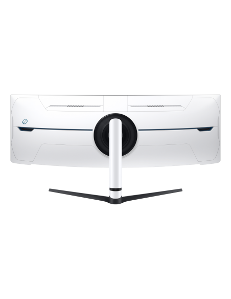 Samsung G95NC LED display 144,8 cm (57") 7680 x 2160 Pixeles Dual UHD Negro, Blanco