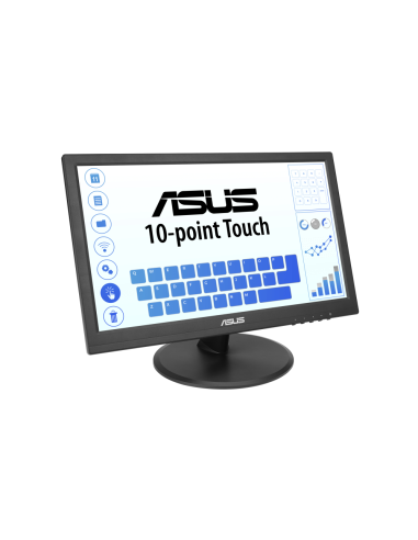 ASUS Touch VT169HE pantalla para PC 39,6 cm (15.6") 1920 x 1080 Pixeles Full HD LED Pantalla táctil Mesa Negro