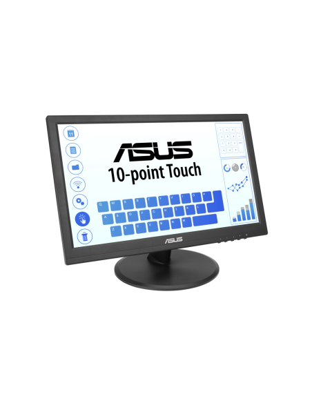 ASUS Touch VT169HE pantalla para PC 39,6 cm (15.6") 1920 x 1080 Pixeles Full HD LED Pantalla táctil Mesa Negro