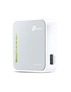 TP-Link TL-MR3020 router inalámbrico Ethernet rápido Banda única (2,4 GHz) Gris, Blanco