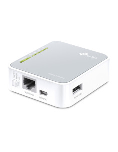 TP-Link TL-MR3020 router inalámbrico Ethernet rápido Banda única (2,4 GHz) Gris, Blanco 2
