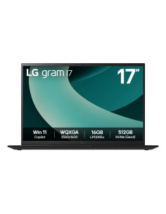 LG 17Z90T-G.AD8BB ordenador portatil Intel Core Ultra 7 255H Portátil 43,2 cm (17") WQXGA 32 GB LPDDR5x-SDRAM 2 TB Unidad de dis