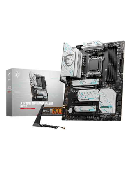 MSI X670E GAMING PLUS WIFI placa base AMD X670 Zócalo AM5 ATX