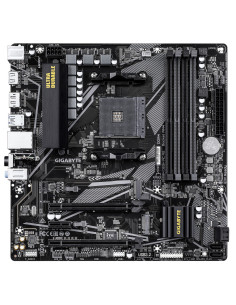 GIGABYTE B550M DS3H AC R2 Placa base - Procesadores AMD Ryzen 5000, VRM de 5+3 fases, hasta 4733 MHz DDR4 (O.C.), 1x M.2 PCIe 4. 2