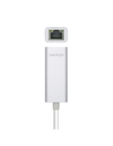 AISENS Conversor USB3.1 Gen1 USB-C A Ethernet Gigabit 10/100/1000 Mbps, 15 cm