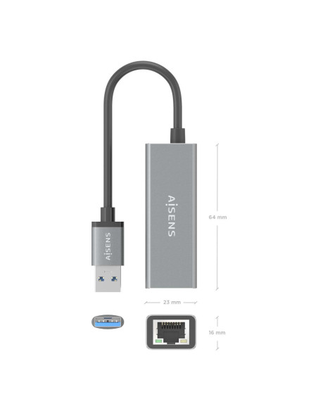 AISENS A106-0897 adaptador y tarjeta de red 1000 Mbit/s
