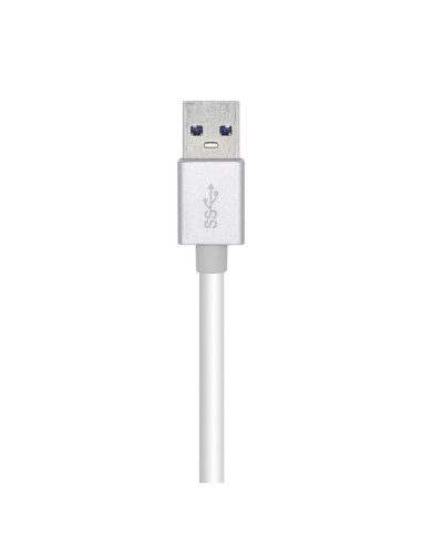 AISENS Conversor USB 3.0 A Ethernet Gigabit 10/100/1000 Mbps, 15 cm