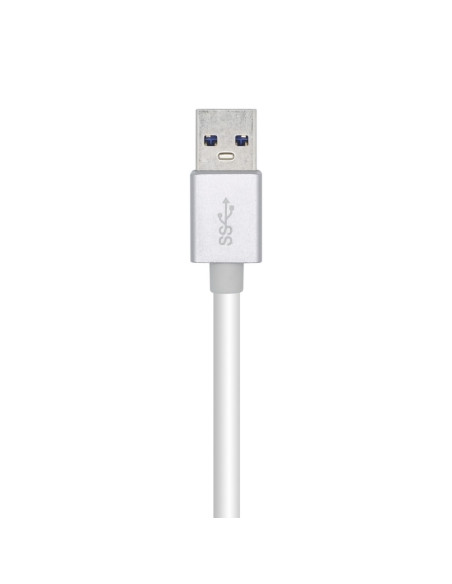 AISENS Conversor USB 3.0 A Ethernet Gigabit 10/100/1000 Mbps, 15 cm