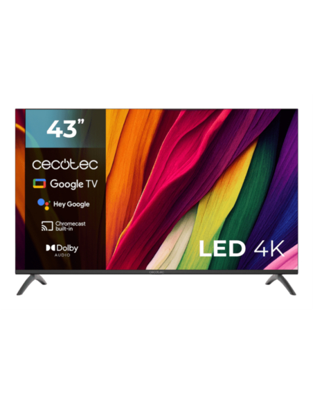 Cecotec ALU40043 109,2 cm (43") 4K Ultra HD Smart TV Negro