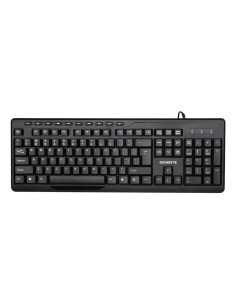 GIGABYTE KM6300 teclado Ratón incluido Hogar USB QWERTY Español Negro 2