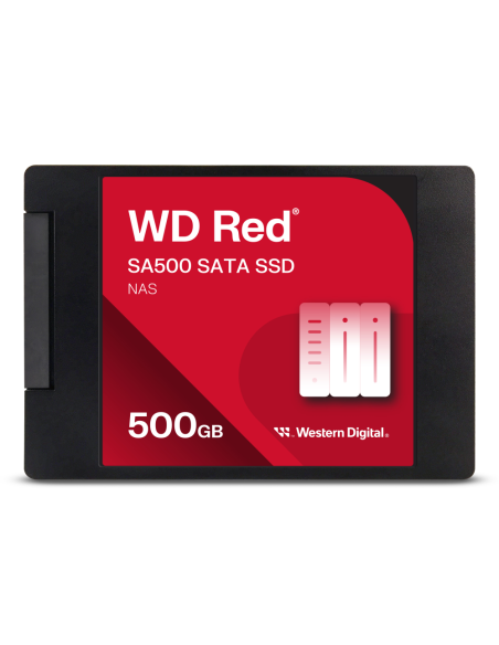 Western Digital Red WD SA500 500 GB 2.5" Serial ATA III 3D NAND