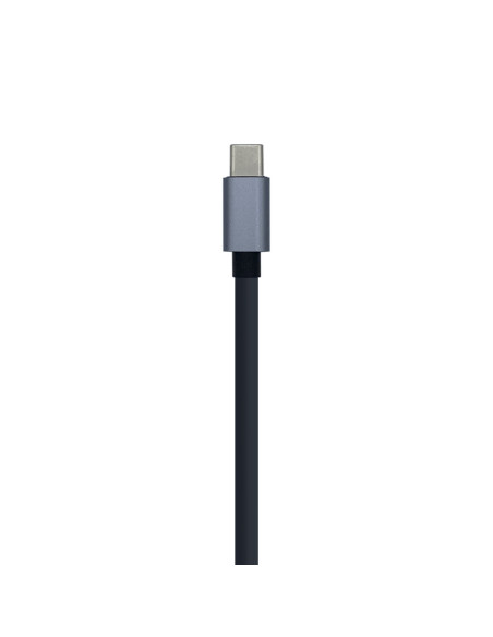 AISENS A109-0396 hub de interfaz USB 3.2 Gen 1 (3.1 Gen 1) Type-C Gris