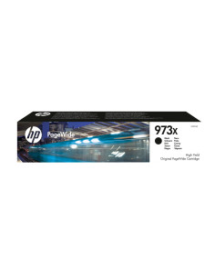 HP Cartucho negro original PageWide 973X de alto rendimiento