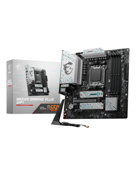 MSI B650M GAMING PLUS WIFI placa base AMD B650 Zócalo AM5 micro ATX