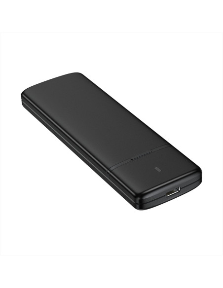 AISENS Caja Externa M.2 (NGFF) ASM2-001B SATA/NVME a USB3.1/USB3.2 Gen2, Negra