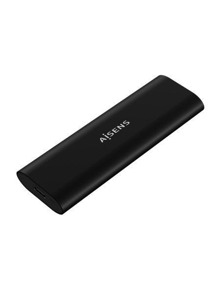 AISENS Caja Externa M.2 (NGFF) ASM2-014B SATA/NVMe A USB3.1 Gen2, Negro