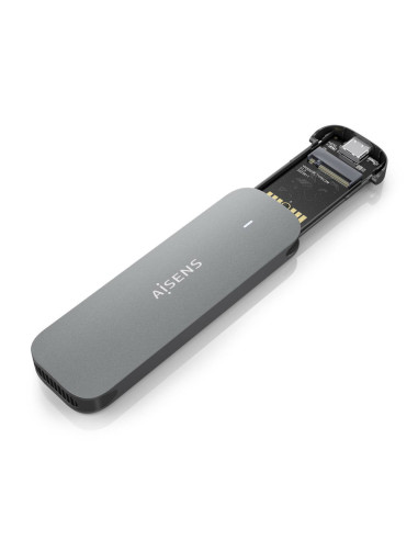 AISENS ASM2-006GRY caja para disco duro externo Caja externa para unidad de estado sólido (SSD)