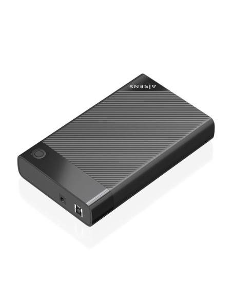 AISENS ASE-3529B caja para disco duro externo Caja de disco duro (HDD) Negro 3.5"
