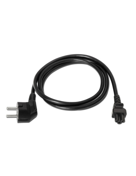 AISENS A132-0172 cable de transmisión Negro 1,5 m CEE7/7 C5 acoplador
