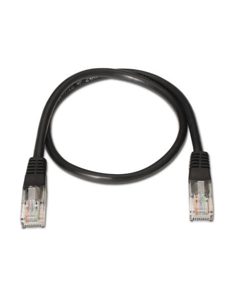AISENS A133-0203 cable de red Negro 1 m Cat5e U/UTP (UTP)