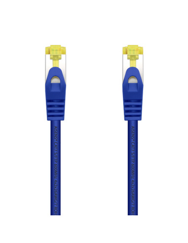 AISENS Cable De Red Latiguillo RJ45 LSZH Cat.7 600 MHz S/FTP PIMF AWG26, Azul, 2.0 m