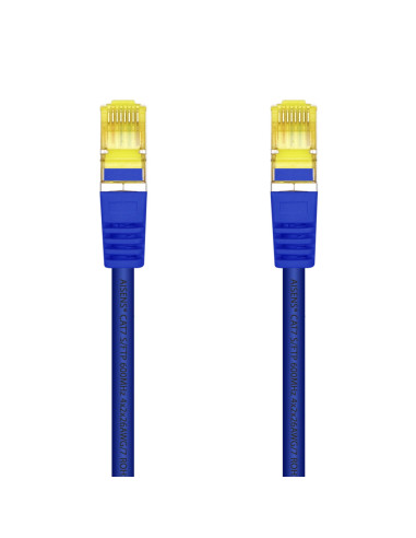 AISENS Cable De Red Latiguillo RJ45 LSZH Cat.7 600 MHz S/FTP PIMF AWG26, Azul, 2.0 m
