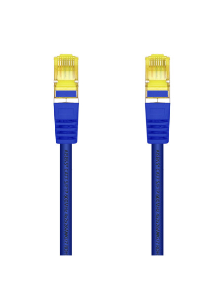 AISENS Cable De Red Latiguillo RJ45 LSZH Cat.7 600 MHz S/FTP PIMF AWG26, Azul, 2.0 m