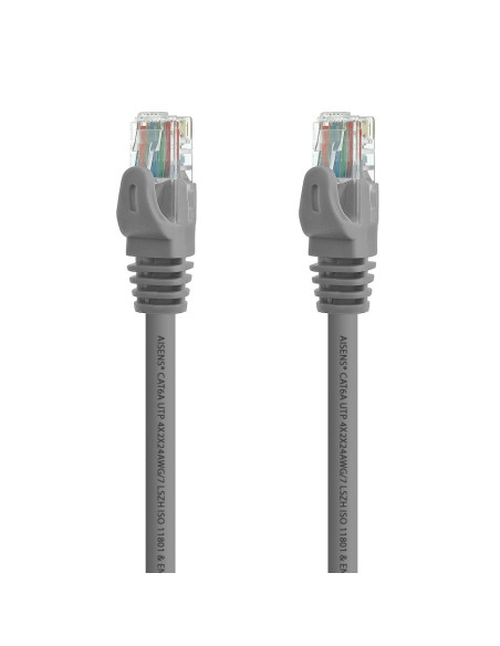 AISENS A145-0331 cable de red Gris 15 m Cat6a U/UTP (UTP)