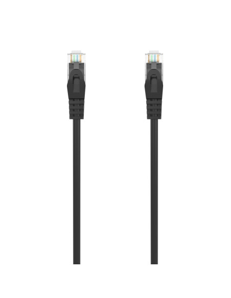 AISENS Cable de Red Latiguillo RJ45 LSZH Cat.6A 500 Mhz UTP AWG24, Negro, 1.5M