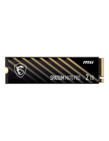 MSI SPATIUM M470 PRO PCIe 4.0 NVMe M.2 2 TB PCI Express 4.0 3D NAND