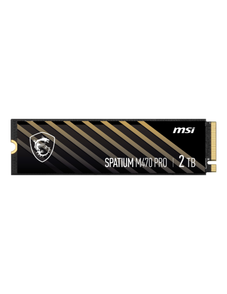 MSI SPATIUM M470 PRO PCIe 4.0 NVMe M.2 2 TB PCI Express 4.0 3D NAND