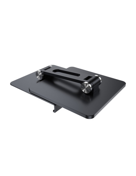 AISENS Soporte de Sobremesa Tamaño XXL Ajustable (2 Pivotes) para Movil / Tablet, Gris