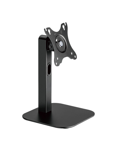 AISENS Soporte de Mesa Eco Giratorio e Inclinable Para Monitor/POS 2.5kg de 10"-24", Negro
