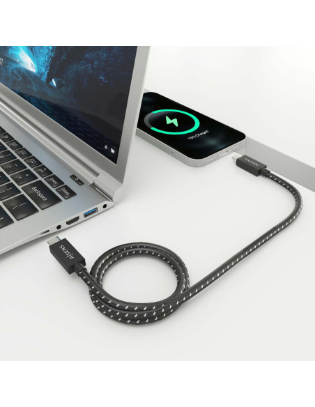 AISENS A156-0868 cable USB USB4 Gen 3x2 1,5 m USB C