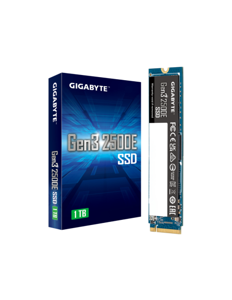 GIGABYTE Gen3 2500E SSD 1TB M.2 PCI Express 3.0 NVMe 3D NAND