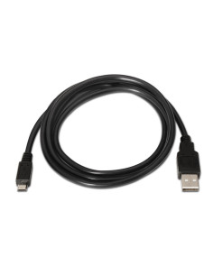 AISENS A101-0027 cable USB USB 2.0 0,8 m USB A Micro-USB B Negro 2