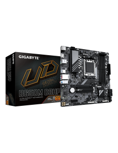 GIGABYTE B650M D3HP Placa base - AMD Ryzen serie 9000, VRM de 5+2+2 fases, hasta 7600 MHz DDR5 (OC), 2xPCIe 4.0 M.2, LAN 2,5 GbE
