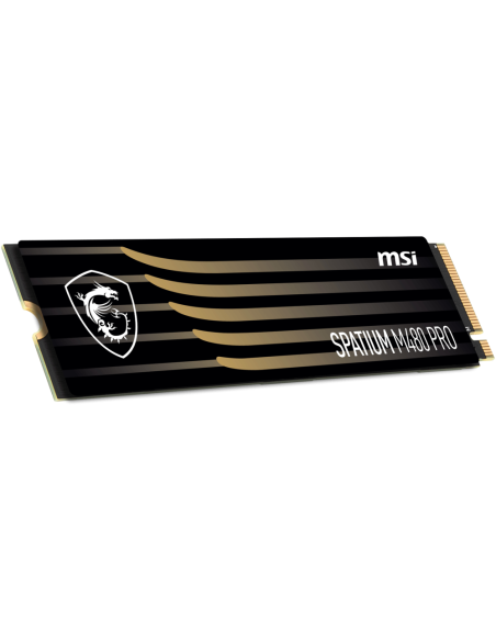 MSI Spatium M480 PRO PCIe 4.0 NVMe M.2 1TB PCI Express 4.0 3D NAND