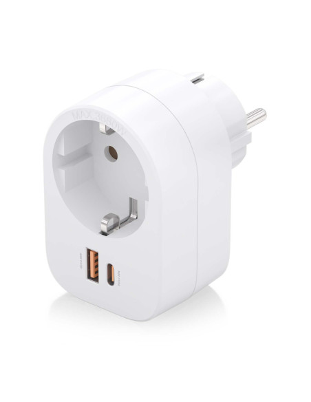 AISENS ASPS-1A1C06-W cargador de dispositivo móvil Universal Blanco Corriente alterna Carga rápida Interior