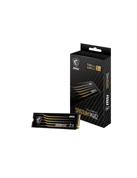 MSI SPATIUM M482 2 TB M.2 PCI Express 4.0 NVMe 3D NAND