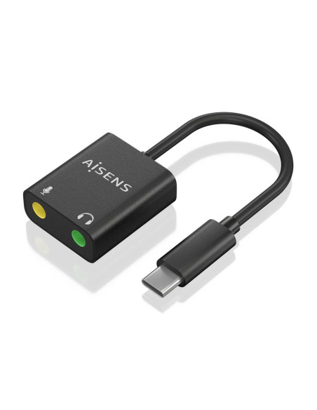 AISENS A109-0767 cambiador de género para cable 2x 3.5 mm