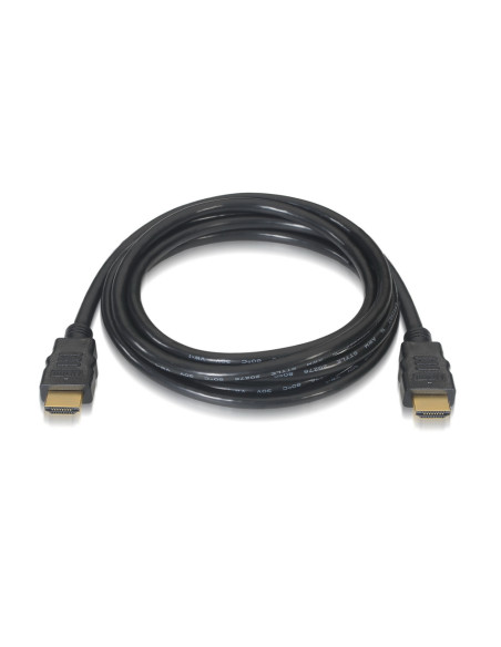 AISENS Cable HDMI V2.0 Premium alta velocidad / HEC 4k@60Hz 18Gbps con repetidor, A/M-A/M, Negro, 10 m