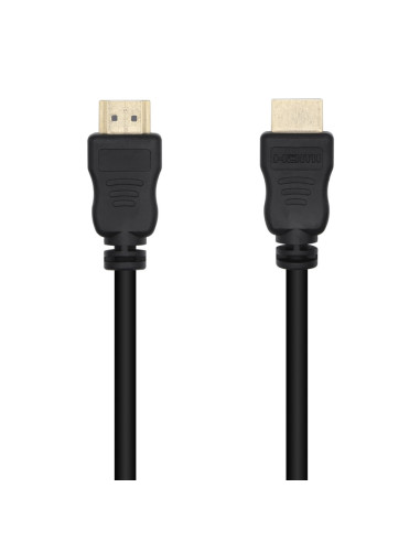 AISENS Cable HDMI V1.4 Alta Velocidad 14+1 CCS, A/M-A/M, Negro, 1.0m