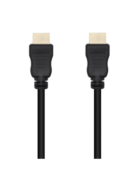 AISENS Cable HDMI V1.4 Alta Velocidad 14+1 CCS, A/M-A/M, Negro, 3.0m