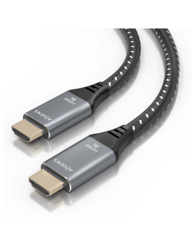 AISENS A150-0877 cable HDMI 7 m HDMI tipo A (Estándar) Negro, Gris