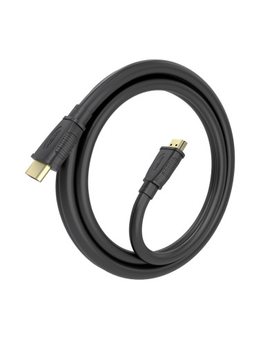 AISENS Cable HDMI V2.1 CCS Ultra Alta Velocidad / HEC 8K@60Hz 48Gbps, A/M-A/M, Negro, 2.0m