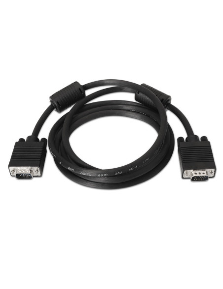 AISENS A113-0073 cable VGA 6 m VGA (D-Sub) Negro