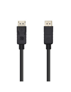 AISENS Cable Displayport V1.2 4K@60HZ, DP/M-DP/M, Negro, 5.0m
