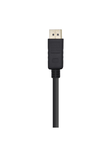 AISENS Cable Displayport V1.2 4K@60HZ, DP/M-DP/M, Negro, 5.0m