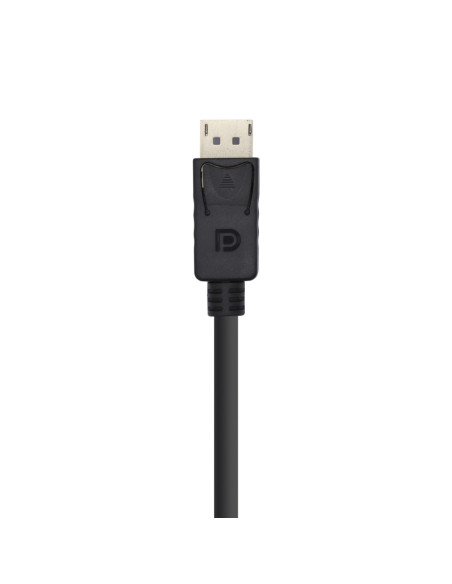 AISENS Cable Displayport V1.2 4K@60HZ, DP/M-DP/M, Negro, 10m